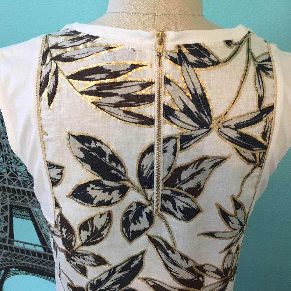 J. Crew Sleeveless Linen and Cotton Top - Picture 7 of 9